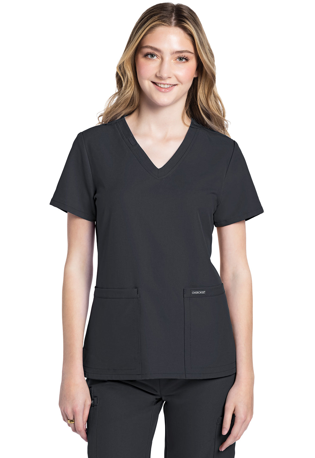 Cherokee Workwear Originals Ultra: V Neck Top