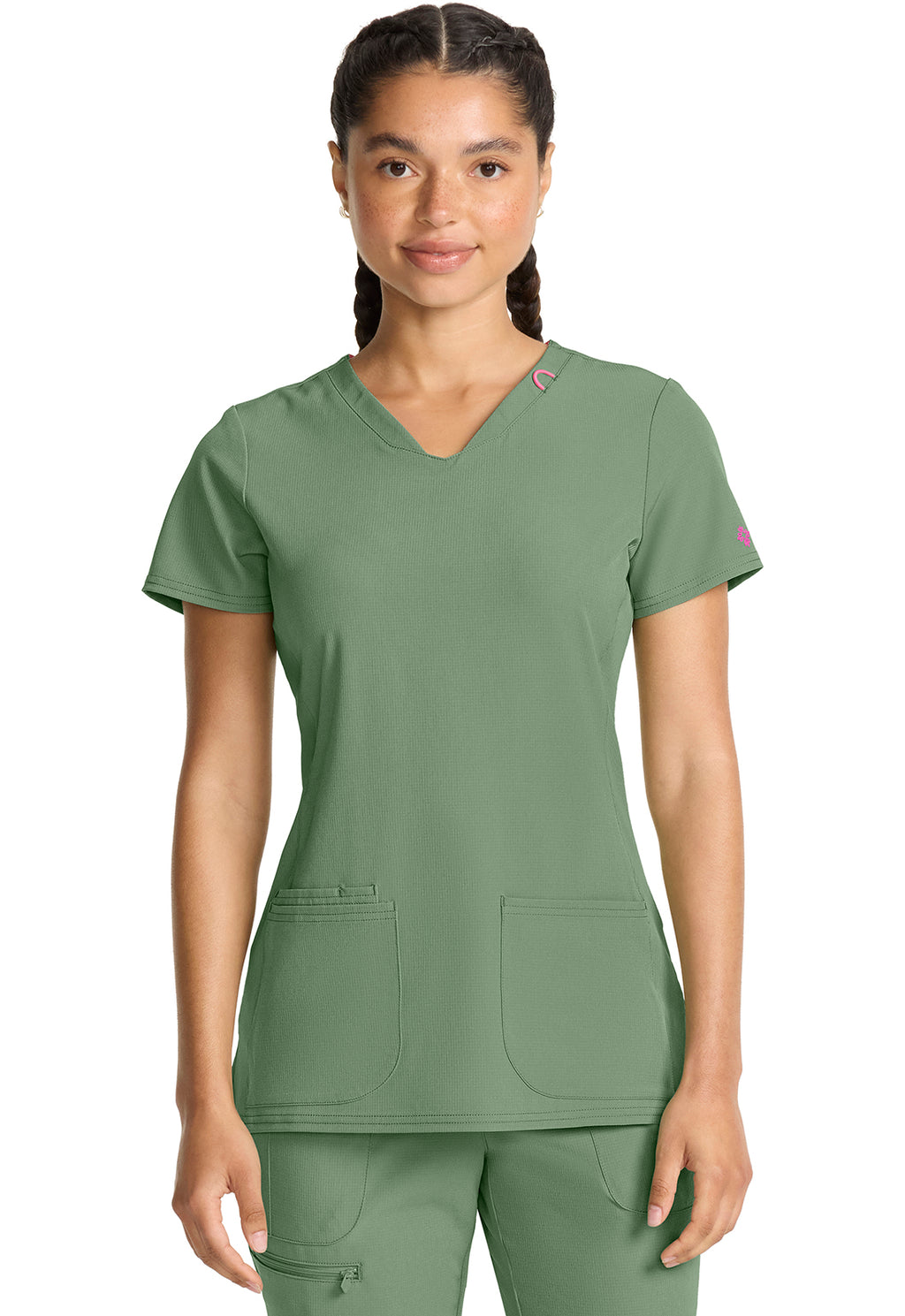 Med Couture AMP: V-Neck Top