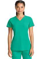 Med Couture AMP: V-Neck Top