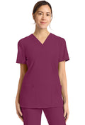 Cherokee Achieve: Women's 2-Pocket V-Neck Top