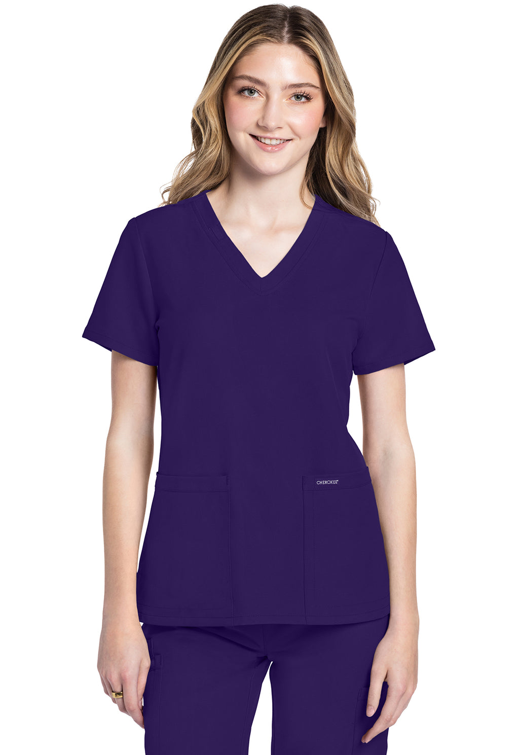 Cherokee Workwear Originals Ultra: V Neck Top