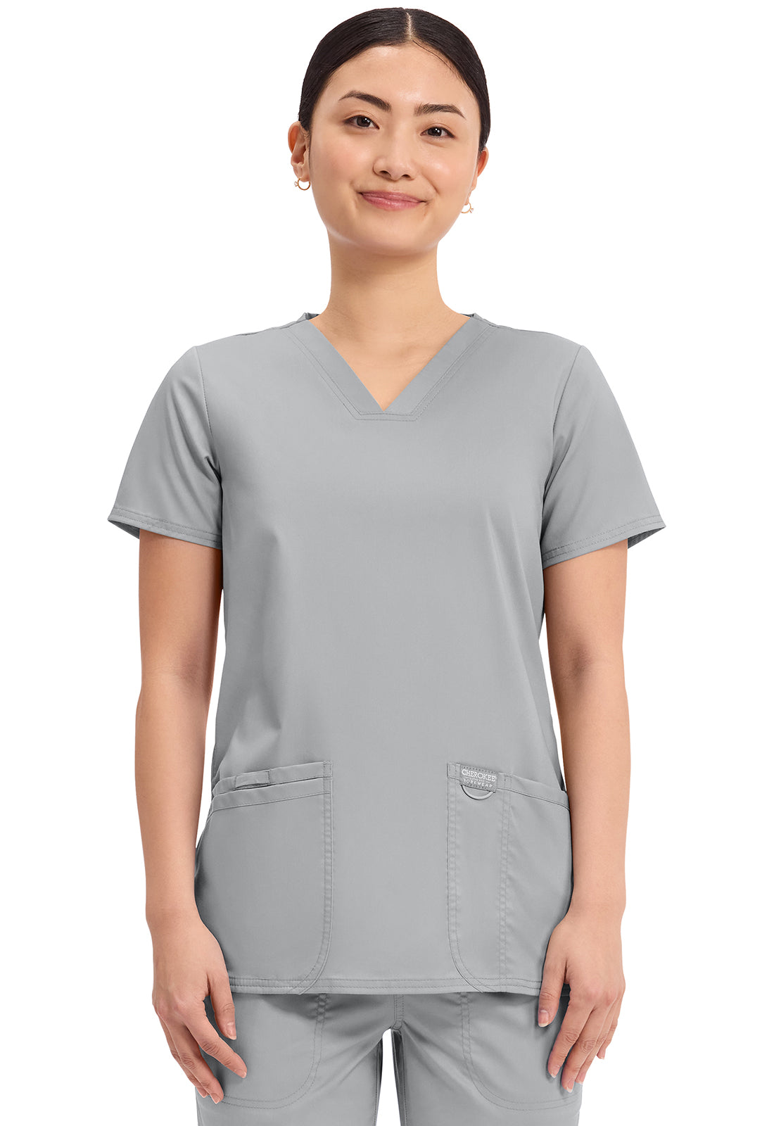 Cherokee Workwear Revolution V-Neck Top