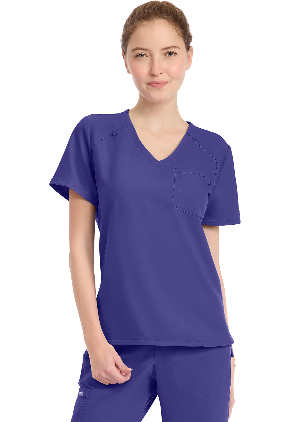 Cherokee Workwear Originals Ultra: Women’s Tuck In V-Neck Top