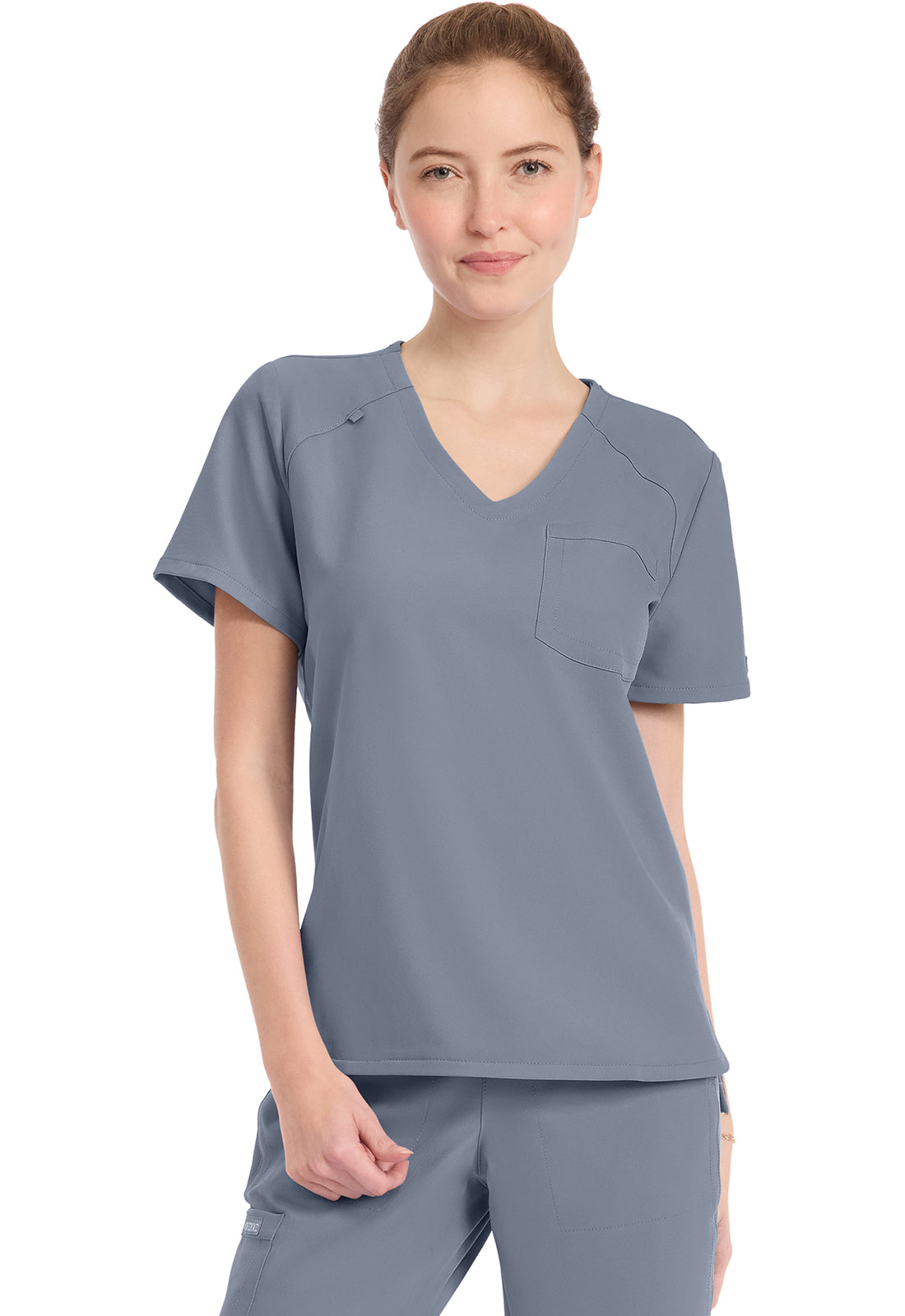 Cherokee Workwear Originals Ultra: Women’s Tuck In V-Neck Top