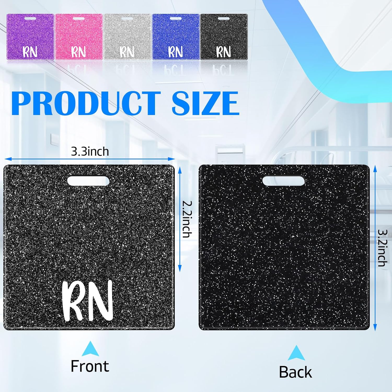 RN ID Name Identification Badge