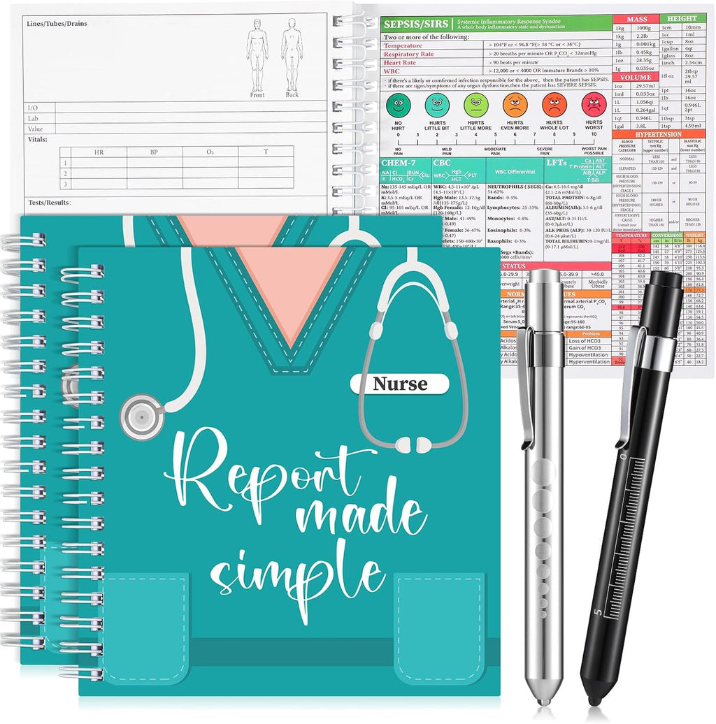 Nurse Report Sheet Notebooks
