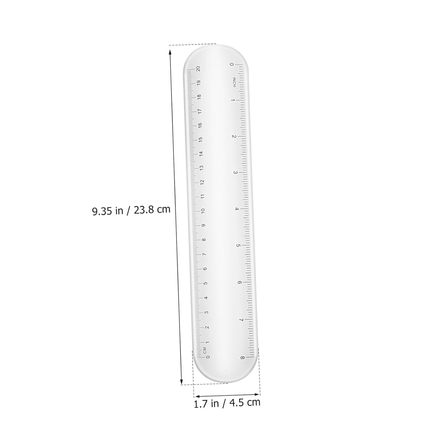 Silicone Memo Slap Bracelet