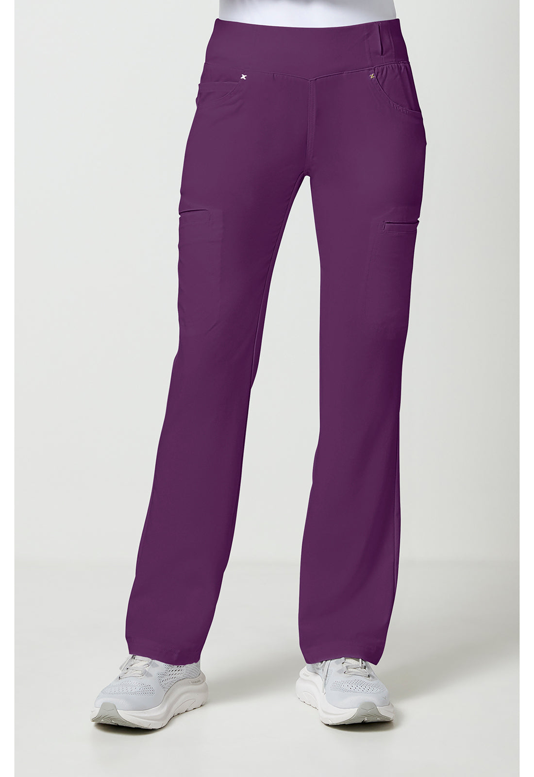 Cherokee iFlex Mid Rise Straight Leg Pull-on Pant