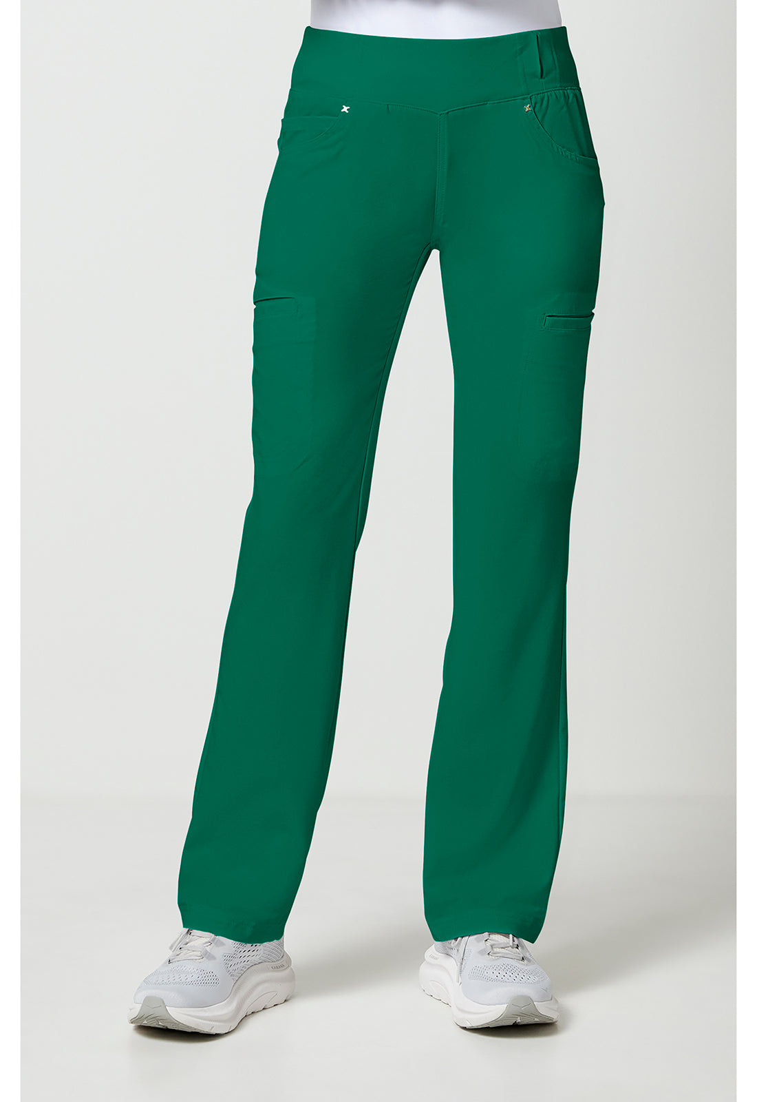 Cherokee iFlex Mid Rise Straight Leg Pull-on Pant