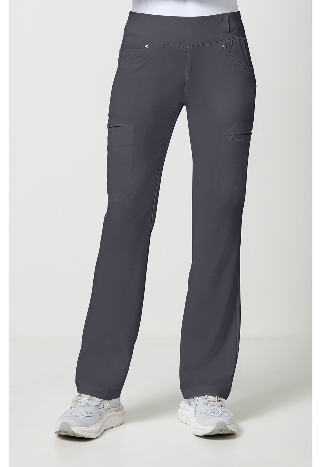 Cherokee iFlex Mid Rise Straight Leg Pull-on Pant