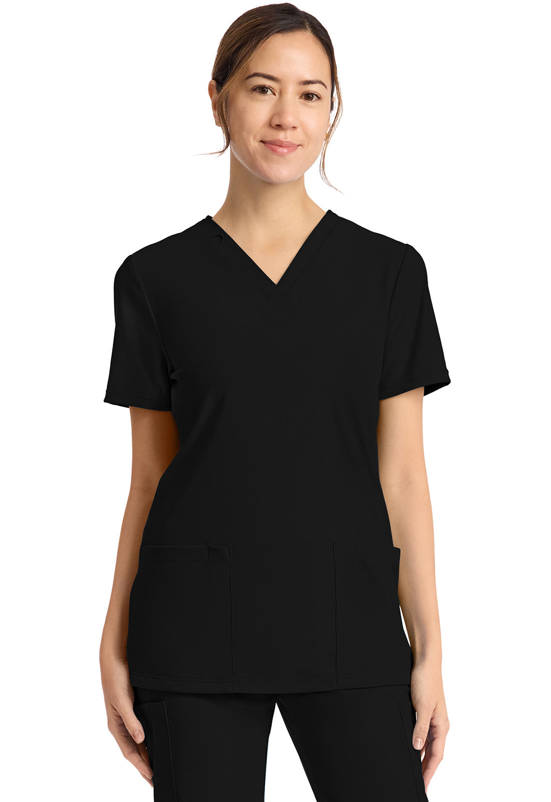 Cherokee Achieve: Women's 2-Pocket V-Neck Top