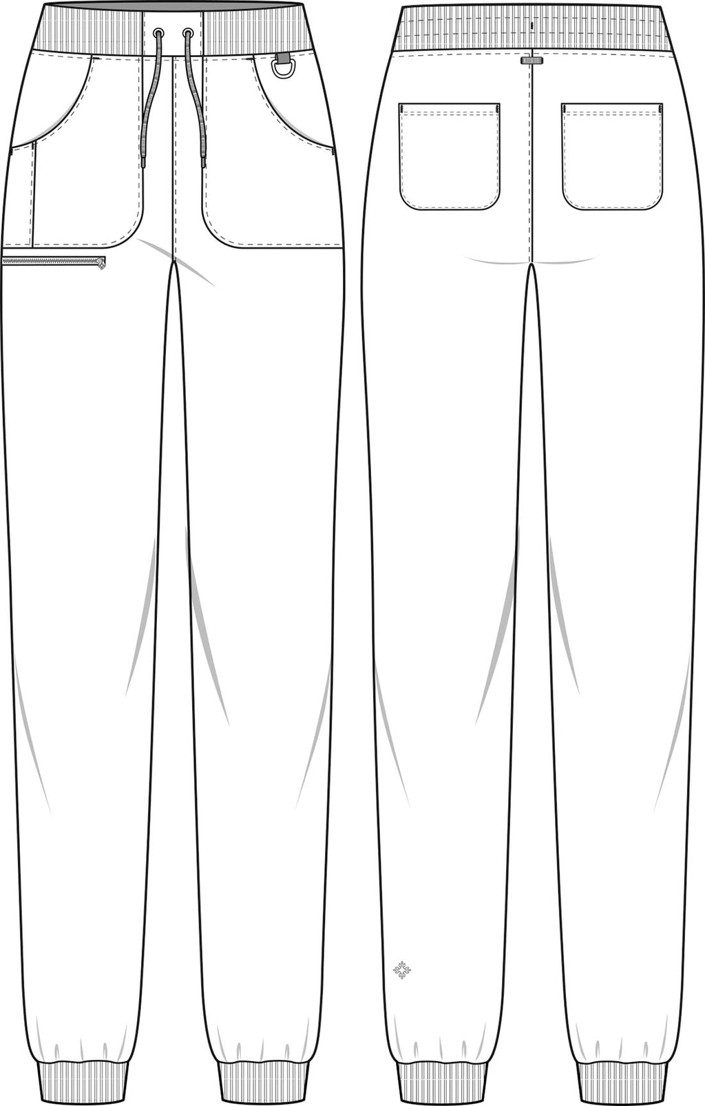 Med Couture AMP: Mid Rise Jogger