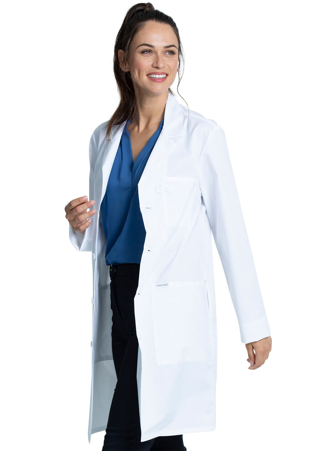 Unisex Lab Coat 38” - In White