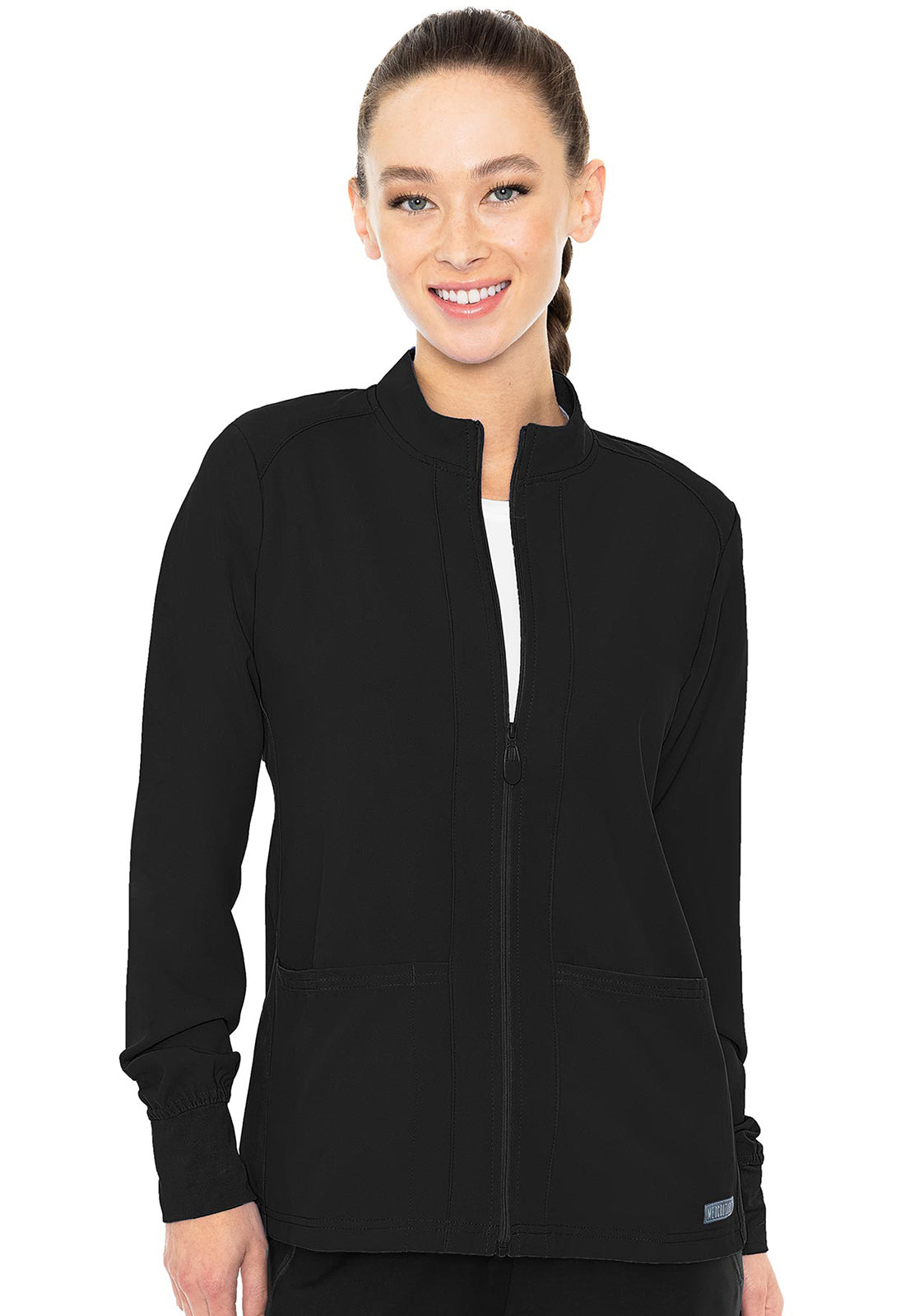 Med Couture Insight: Zip Front Warm Up With Shoulder Yokes