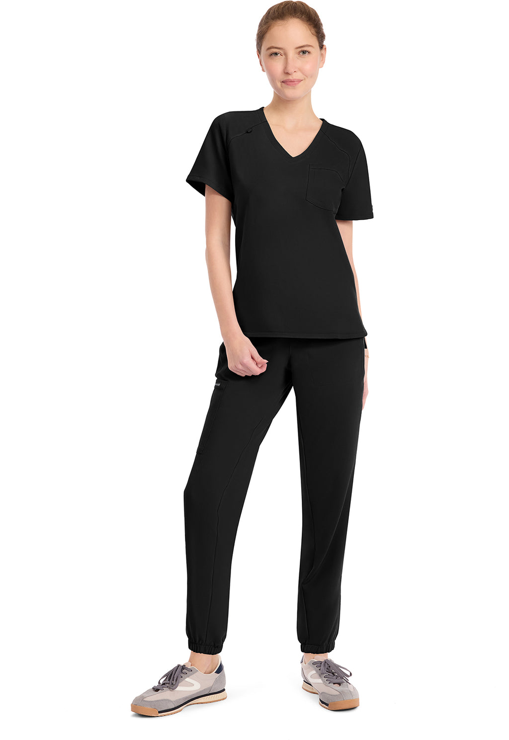 Cherokee Workwear Originals Ultra: Women’s Tuck In V-Neck Top