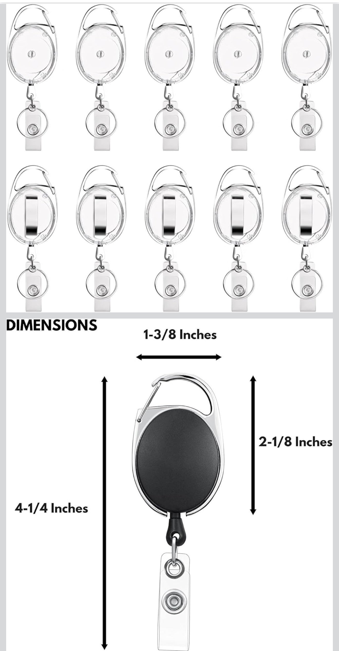 Retractable Badge Reel